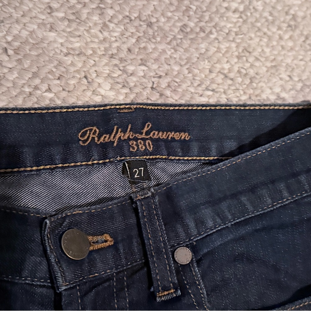 Ralph Lauren Black Label 380 Bootcut Jeans Dark Wash Women’s Size 27 - Picture 3 of 9